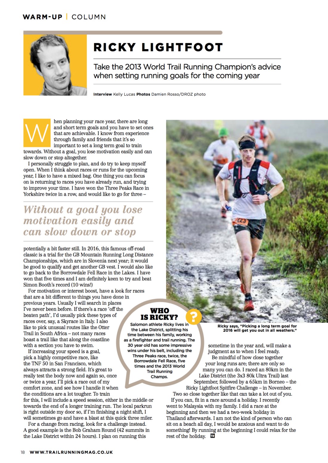 Copyright Trail Running Magazine 